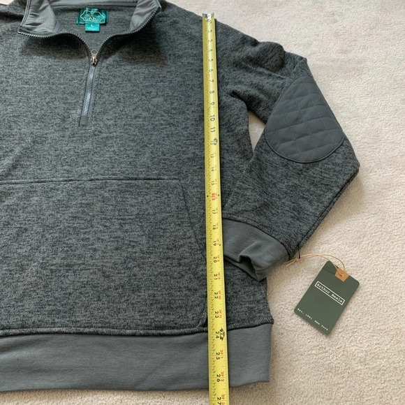 Arthur Beale Fleece 1/2 zip jacket men’s , L - Picture 2 of 9